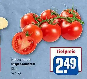 REWE Niederlande: Rispentomaten Angebot