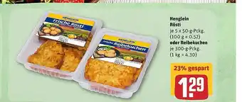 REWE Henglein Rösti Oder Reibekuchen Angebot