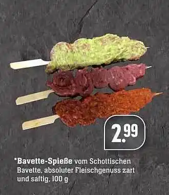 Scheck-in-Center Bavette-spieße Angebot