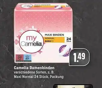 Scheck-in-Center Camelia Damenbinden Angebot