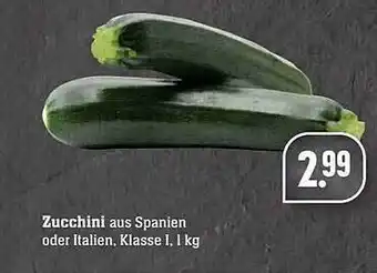 Scheck-in-Center Zucchini Angebot