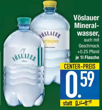 Marktkauf Vöslauer Mineralwasser 1L Angebot