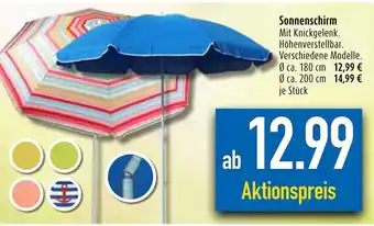 diska Sonnenschirm Angebot