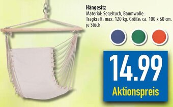 diska Hängesitz Angebot