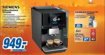 Expert Siemens Kaffeevollautomat Tp703d09 Angebot