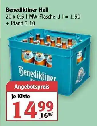 Globus Benediktiner Hell Angebot