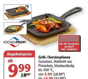 Globus Küchenprofi Grill- Oder Servierpfanne Angebot