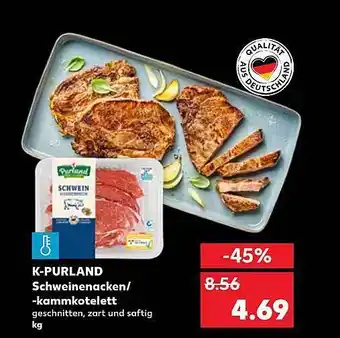 Kaufland K-purland Schweinenacken--kammkotelett Angebot