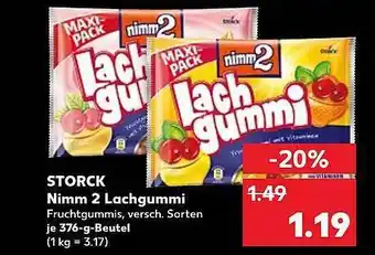 Kaufland Storck Nimm 2 Lachgummi Angebot