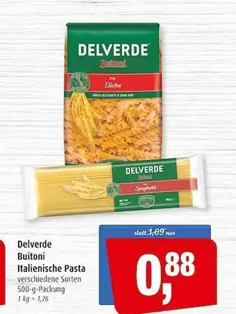 Markant Delverde Buitoni Italienische Pasta Angebot