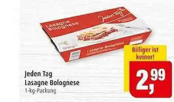 Markant Jeden Tag Lasagne Bolognese Angebot