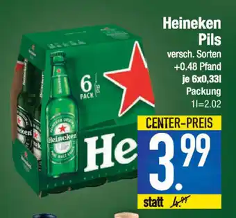 Marktkauf Heineken Pils 6x0,33L Angebot