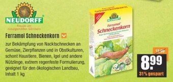 V Baumarkt Neudorff Ferramol Schneckenkorn Angebot