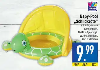 Marktkauf Happy People Baby-Pool ,,Schildkröte" Angebot