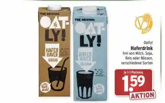 Wasgau Oatly Haferdrink Angebot