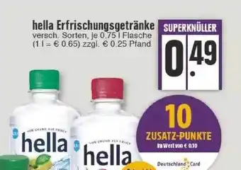 Edeka Hella Erfrischungsgetänke Angebot