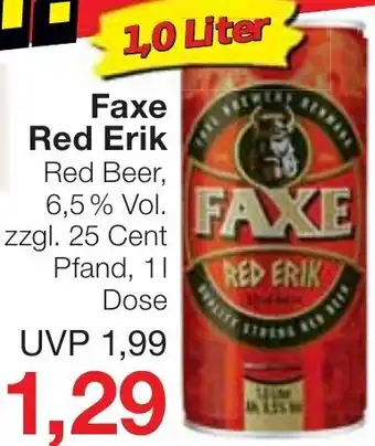 Jawoll Faxe Red Erik 1,0 Liter Angebot