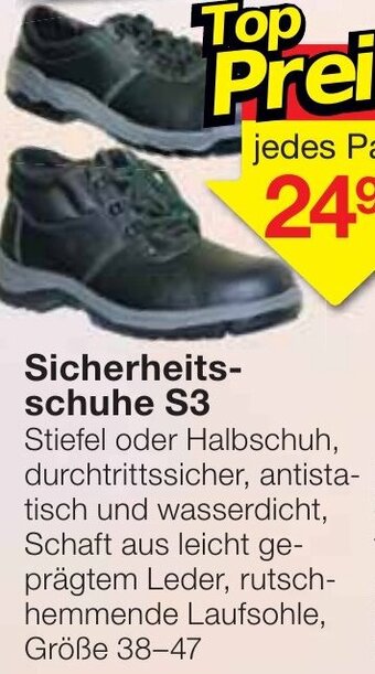 Jawoll Sicherheitsschuhe S3 Angebot