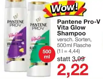 Jawoll Pantene Pro-V Vita Glow Shampoo 500 ml Angebot