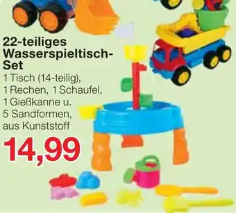 Jawoll 22 teiliges Wasserspieltisch Set Angebot