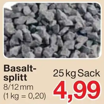 Jawoll Basaltsplitt 25 kg Sack Angebot