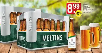 WEZ Veltins Pilsener 24x0,33 L Flasche Angebot