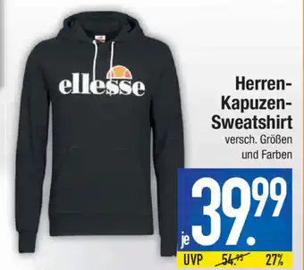 Marktkauf ellesse Herren Kapuzen Sweatshirt Angebot