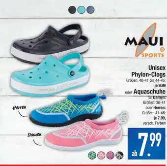 Marktkauf Maui Sports Phylon-Clogs oder Aquaschuhe Angebot