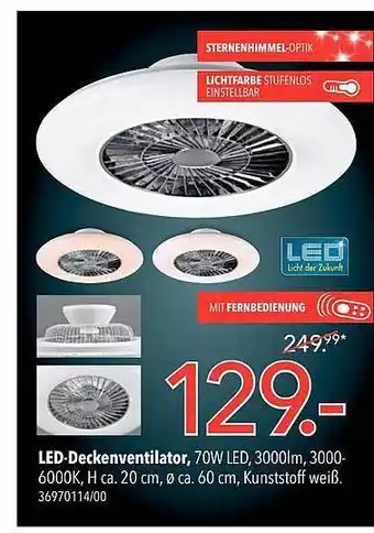 Schaffrath Led-deckenventilator Angebot