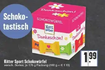 Edeka Ritter Sport Schokowürfel Angebot