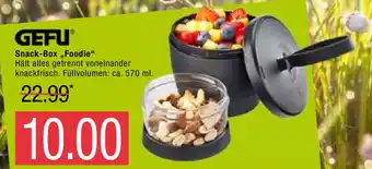 Marktkauf Gefu Snack Box ,,Foodie" Angebot