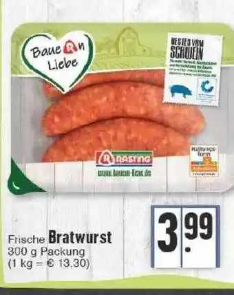 Edeka Rasting Frische Bratwurst Angebot