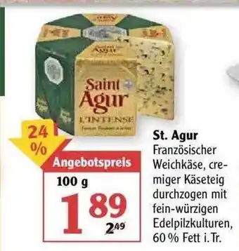 Globus St Agur Angebot