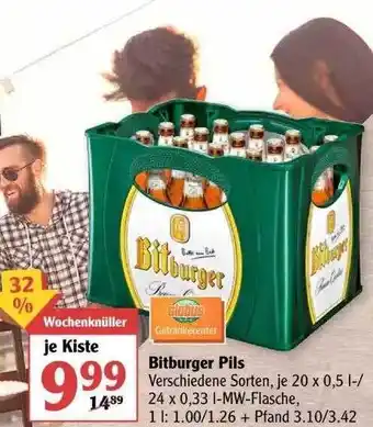 Globus Bitburger Pils Angebot