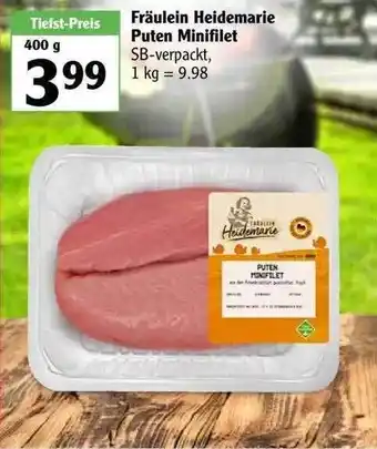 Globus Fräulein Heidemarie Puten Minifilet Angebot