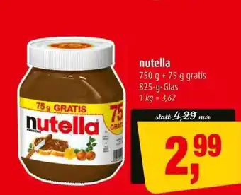 Markant Nutella Angebot