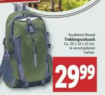 Marktkauf Southwest Bound Trekkingrucksack Angebot