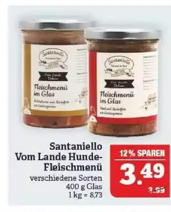 Marktkauf Santaniello Vom Lande Hunde-fleischmenü Angebot