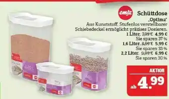 Marktkauf Emsa Schüttdose „optima“ Angebot