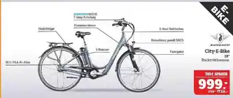 Marktkauf Zündapp City-e-bike 28 Angebot