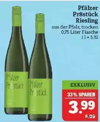 Marktkauf Pfälzer Pr8stück Riesling Angebot