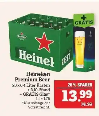 Marktkauf Heineken Premium Beer Angebot