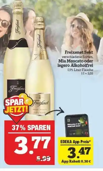 Marktkauf Freixenet Sekt, Mia Moscato Oder Legero Alkoholfrei Angebot