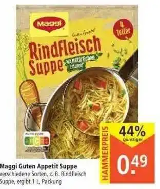 Marktkauf Maggi Guten Appetit Suppe Angebot