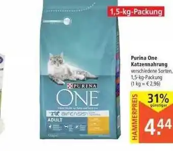 Marktkauf Purina One Katzennahrung Angebot