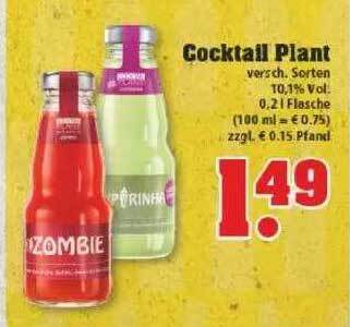 Cocktail Plant Angebot bei trinkgut