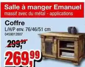 Möbelfundgrube Salle à Manger Emanuel Coffre Angebot