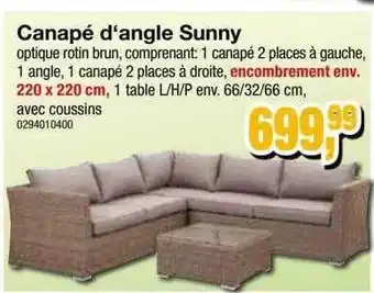 Möbelfundgrube Canapé D'angle Sunny Angebot