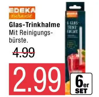 Marktkauf Edeka Glas-Trinkhalme Angebot