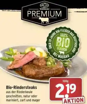 Wasgau Bio-rindersteaks Angebot